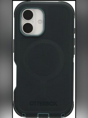 OtterBox Black Rugged MagSafe-Compatible Phone Case